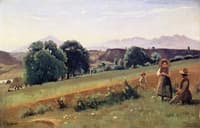 Landscape at Mornex (Haute Savoie)