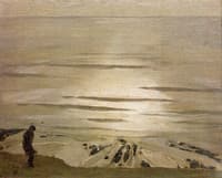 Cliff Top: Rottingdean by Moonlight