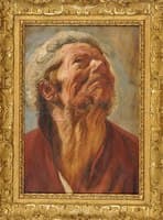 Study for the Head of Abraham Graphius
