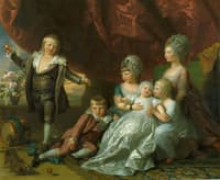 Princess Augusta, Princess Elizabeth, Prince Ernest, Prince Augustus, Prince Adolphus and Princess