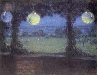 Lamps under an Arbour