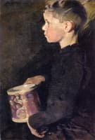 The Boy with the Caroline Mug