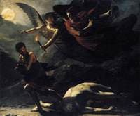 Justice and Divine Vengeance Pursuing Crime