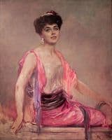 Study for a Portrait of the Singer Geraldine Farrar