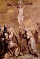 Crucifixion with Saint Francis