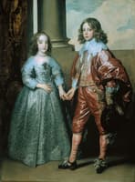 Willem II, Prince of Orange (1626-1650) with his Young Bride, Princess Maria Stuart, Daughter of Charles I of England