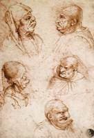Five Grotesque Heads