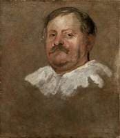 Head of a Bearded Man Wearing a Falling Ruff