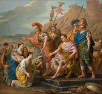 Coriolan's Family Imploring him not to Besiege Rome