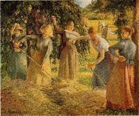 Harvest at Eragny