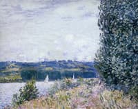 Banks of the Seine, Wind Blowing