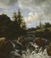 Landscape with a Waterfall