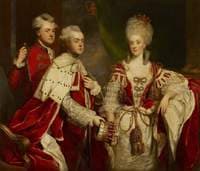 George, 2nd Earl Harcourt, His Wife Elizabeth and Brother, William