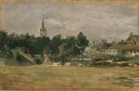 Landscape with a Village Church