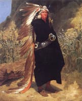 Portrait of an Indian Chief