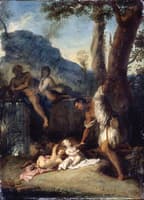 Faustulus Saving Romulus and Remus