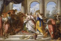 Solomon Welcomed by the Queen of Sheba