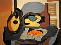 Still Life with Mandolin and Galette