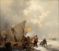 Winter Bustle on the River