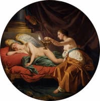 Psyche with Sleeping Cupid