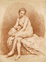 Seated Nude Girl