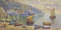 The Sunlit Harbor