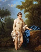 Young Woman at Bath