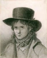 Self-Portrait in a Hat