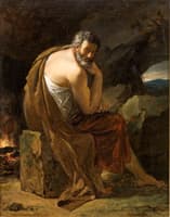 Old Man in a Grotto