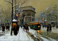 L'Arc de Triomphe, Hiver