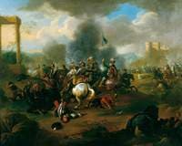 Battle Scene from the Wars of the Ottoman Empire in Europe