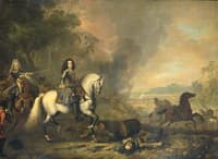 Portrait of Hendrik Casimir II, Prince of Nassau-Dietz, a Commanding Officer at Battle