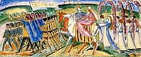Joyful Procession (study)