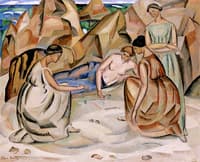Women Playing Bones