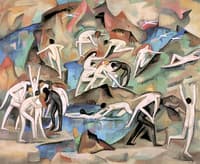 Bacchanale among the Rocks