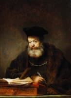 Scholar at his Writing Table