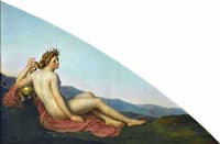 Ceiling of the Ballroom of Compiègne Castle, Naiad