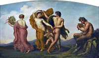 Ceiling of the Ballroom of Compiègne Castle, Dance of the Nymphs Directed by Pan