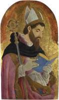 A Bishop Saint, perhaps Saint Augustine