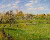 Morning, Spring, Grey Weather, Eragny