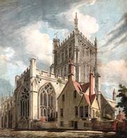 Bristol Cathedral from College Green