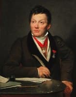 Portrait of French archaeologist Alexandre Lenoir (1761-1839)