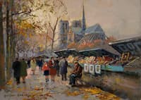 Book Sellers Along the Seine