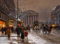 Rue Royale, Winter