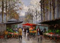 Marche des fleurs a la Madeleine