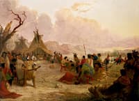 Medicine Dance of the Dakota or Sioux Indians