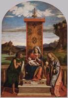 Madonna and Child with  John the Baptist and Mary Magdalene