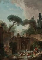 Stairway of Farnese Palace Park