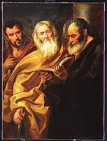 Saint Matthew and Two Apostles