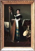 Portrait of Juliette de Villeneuve (1802-1840)